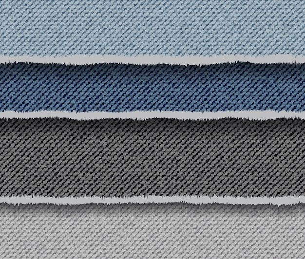 Gestreifter Hintergrund des abstrakten Denims