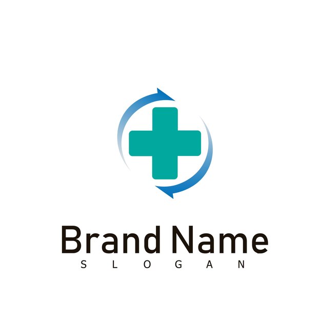 Gesundheit Arzt Logo medizinisches Geschäft