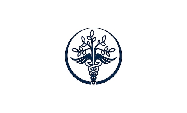 Vektor gesundheits-wellness-logo-design