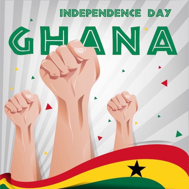 Ghana independence day hintergrund