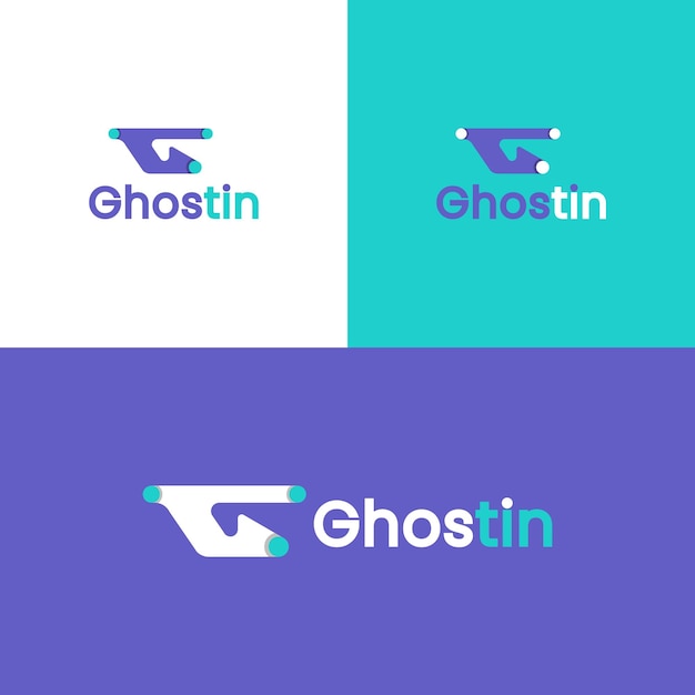 Ghostin-logo-design - g-logo - g-brief-logo