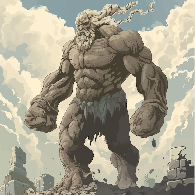 Vektor gigant_geryon_monster_griech_mythologie_titan
