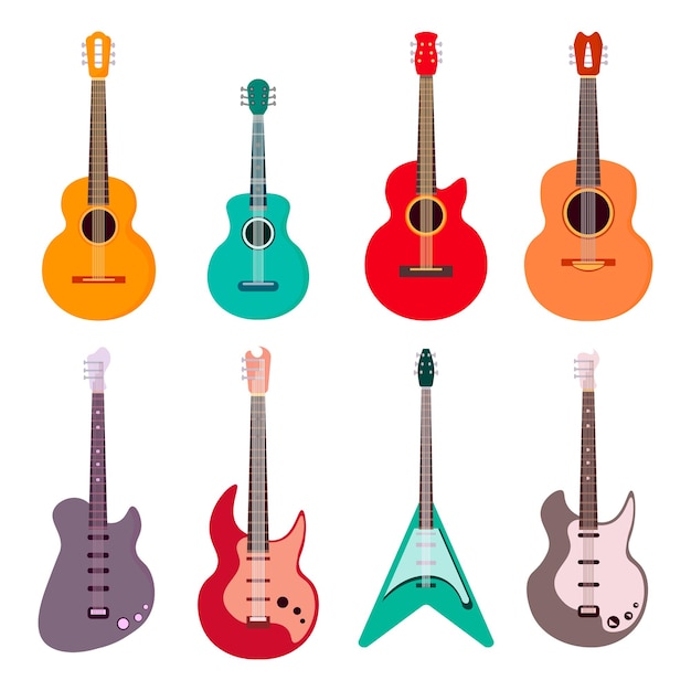 Gitarrenset akustikgitarre e-gitarre und ukulele streichinstrumente