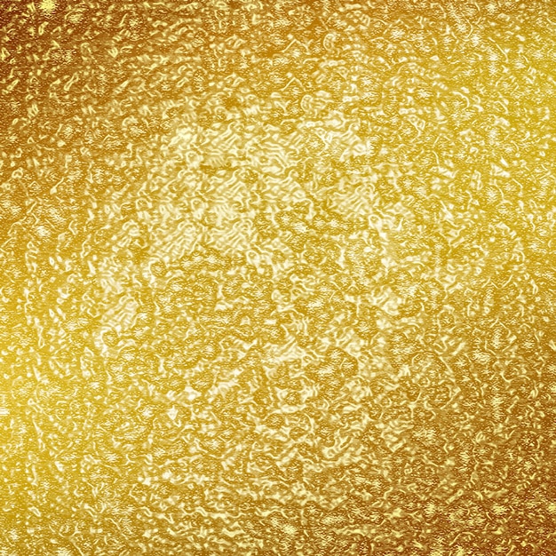 Glänzendes Goldstrukturpapier oder -metall. Goldener Vektorhintergrund.