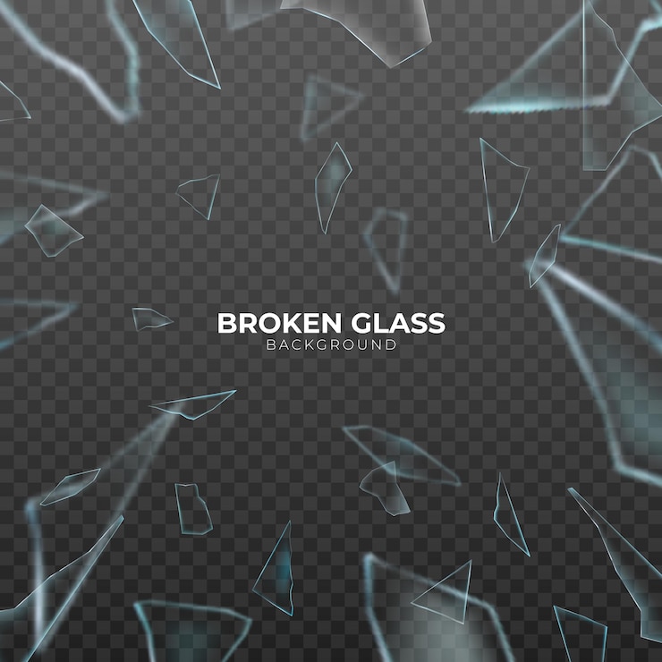 Vektor glas_gebrochen_1408_25