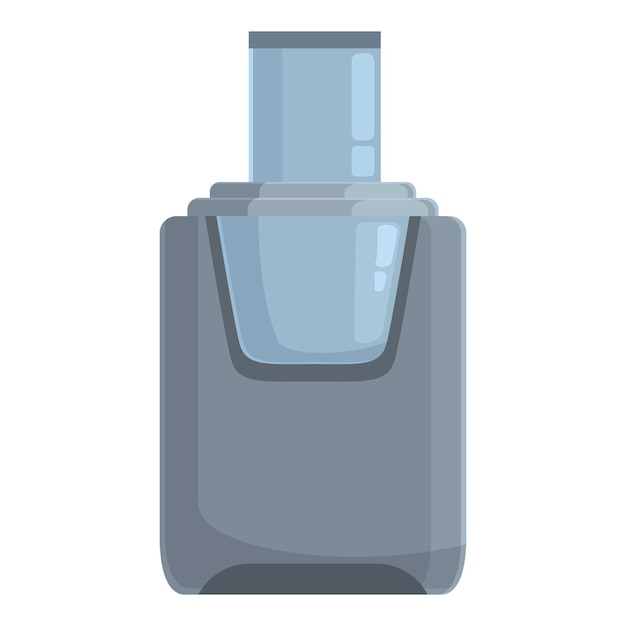 Glassaftsauger-symbol karikaturvektor bio-getränkemacher baby-anzeigen-smoothie