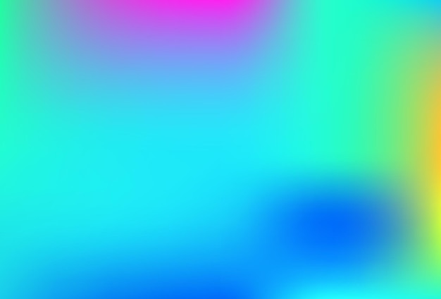 Glatter und verschwommener bunter Verlaufsgitterhintergrund Moderne helle Regenbogenfarben Leicht bearbeitbare weiche farbige Vektor-Banner-Vorlage