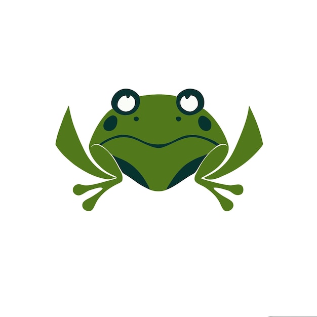 Gleichgültige Frosch-Illustration