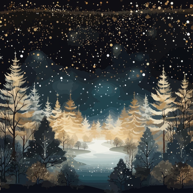 Vektor glitter_background_christmas_vector_illustriert