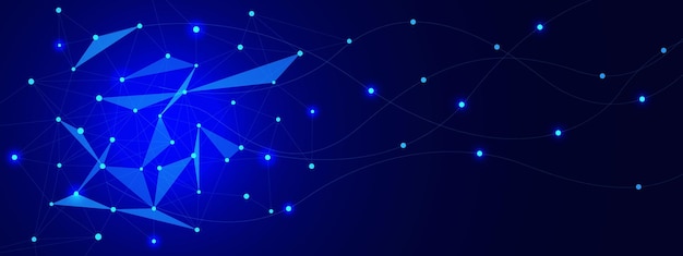 Globale Struktur Netzwerk- und Datenaustauschkonzept Sozialnetzverbindung Hintergrunddesign