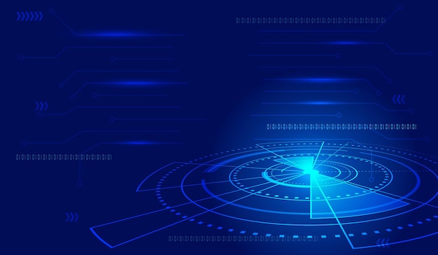 Globales Netzwerk Big Data Informatik und Technologie Hintergrund Technologiekonzept
