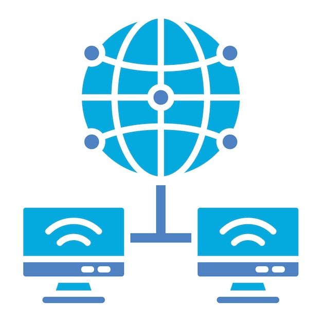 Globales Netzwerk-Symbol