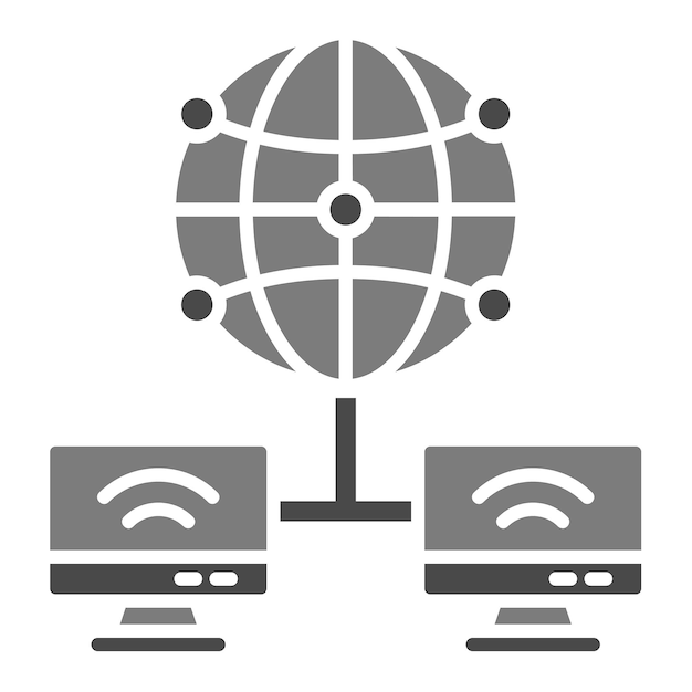 Globales Netzwerk-Symbol