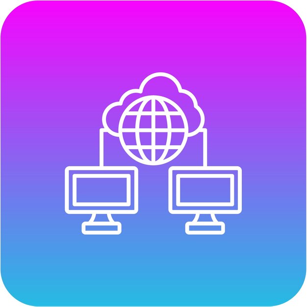 Globales Netzwerk-Symbol