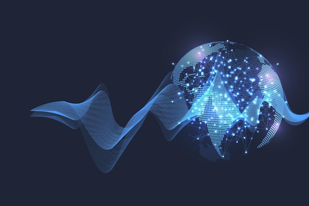 Globales strukturvernetzungs- und datenverbindungskonzept