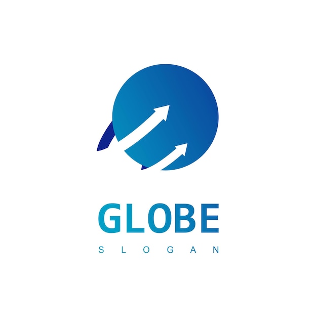 Globus-logo-design-vorlage