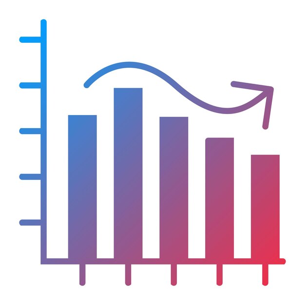 Glockenförmiges Grafik-Ikonen-Vektorbild Kann für Infografiken verwendet werden