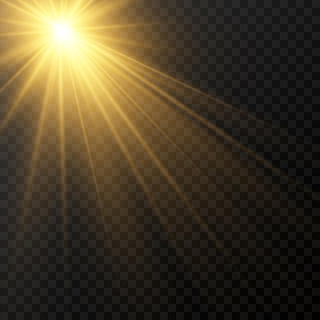 Glow Lichteffekt Star Burst Illustration