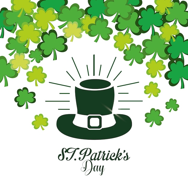 glückliche St. Patricks Day-Symbol