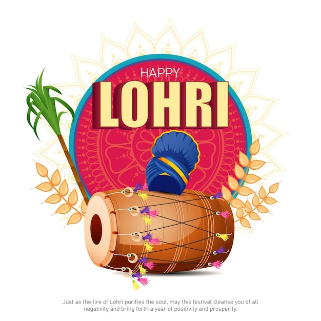 Vektor glücklicher lohri