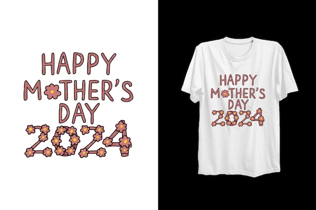 Glücklicher Muttertag Typografie Vektor T-Shirt Design