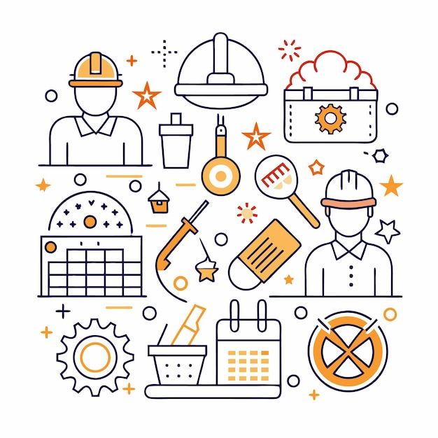 Glücklicher Tag der Arbeit
