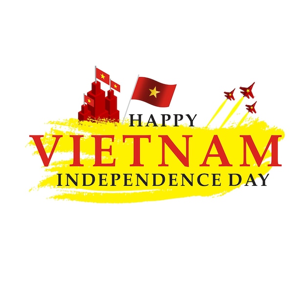 Glücklicher vietnam-unabhängigkeitstag