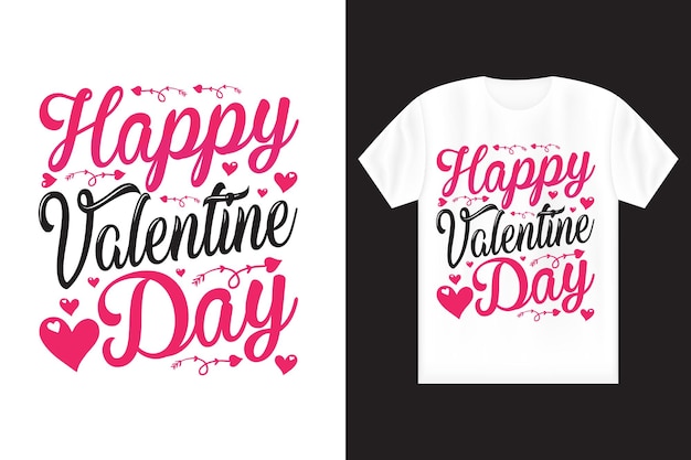 glückliches Valentinstag-T-Shirt