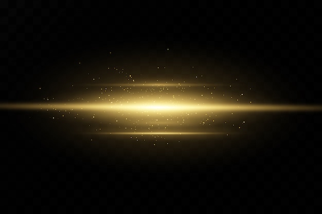 Glühende Lichtillustration