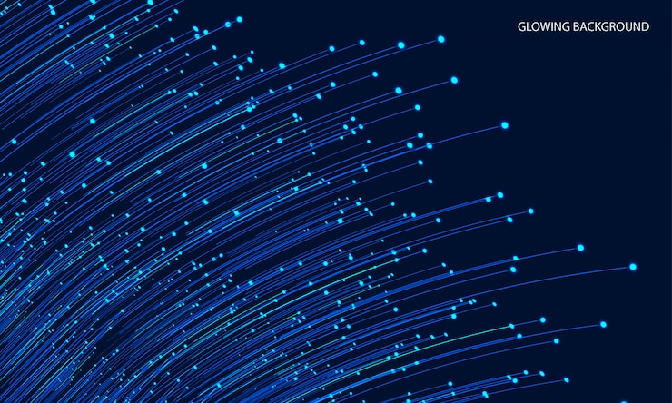 Vektor glühender hintergrund des abstrakten sternes