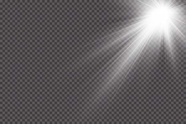 Glühlicht-Effekt-Illustration