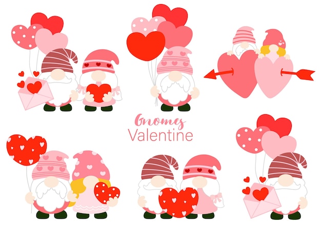 Gnome valentine clipart gnome liebe