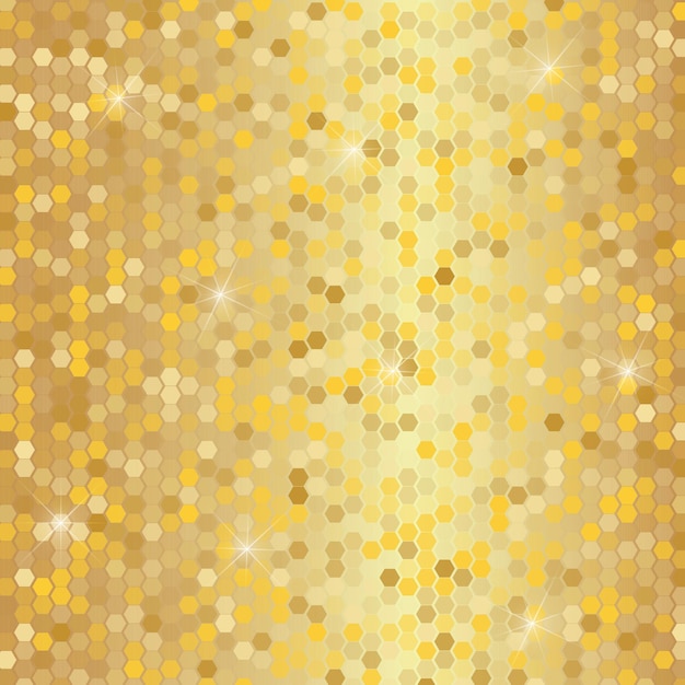 Gold funkeln Glitter Hintergrund Gold Wand Vektor-Illustration