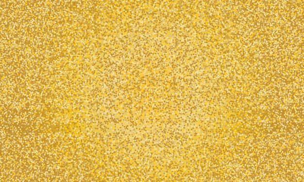 Gold Glitter Textur. Goldene abstrakte Teilchen.