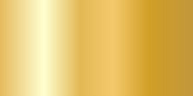 Gold-Gradient-Hintergrund Gold-Vektor Gold-Metall-Gold-Vektor