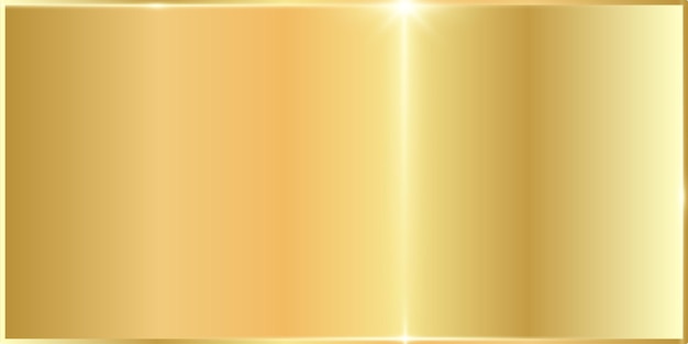 Gold-Gradient-Hintergrund Gold-Vektor Gold-Metall-Gold-Vektor