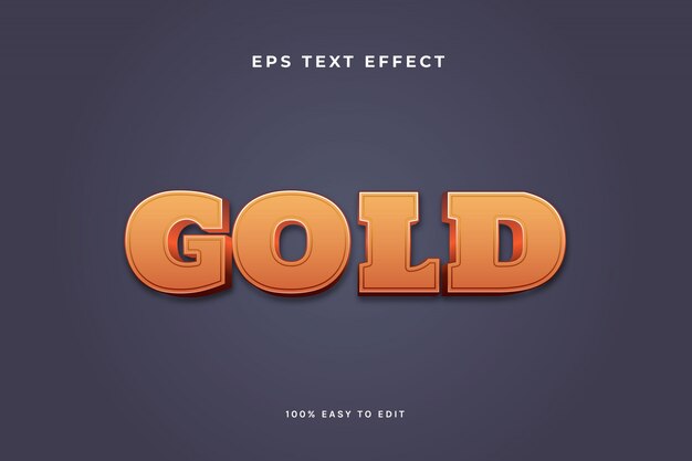 Gold-texteffekt