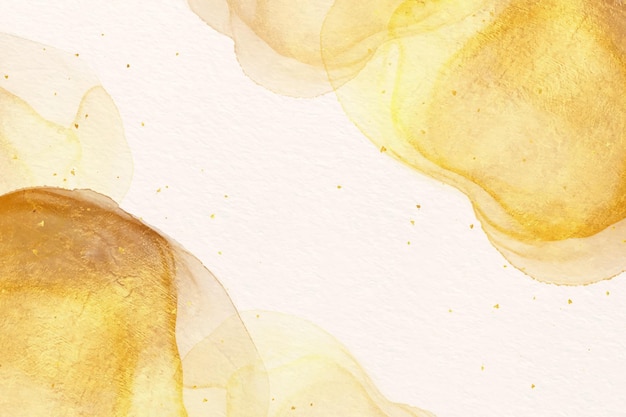 Goldene aquarellfarbe tapete