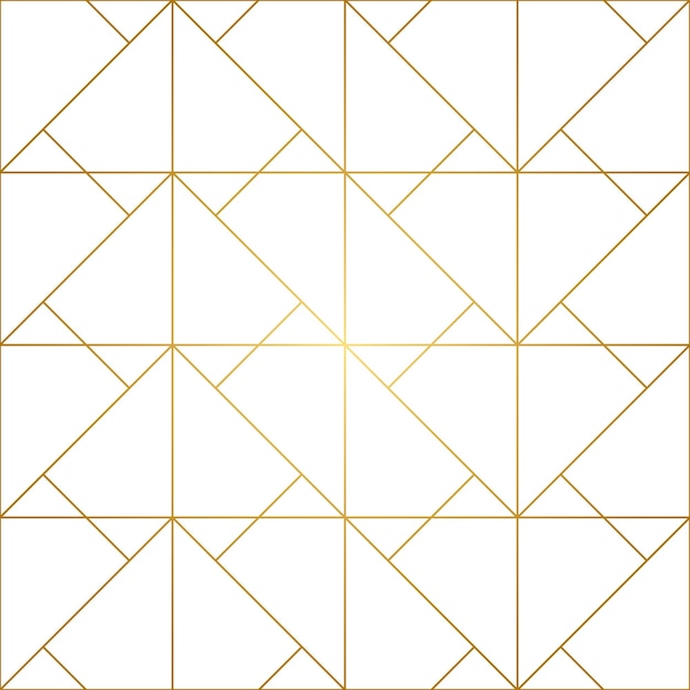 Goldene linien geometrisches nahtloses muster