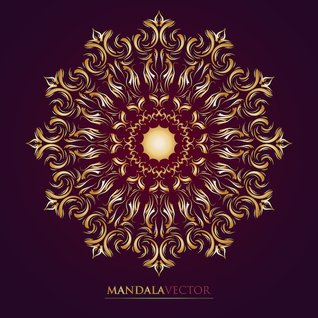 Goldene mandala