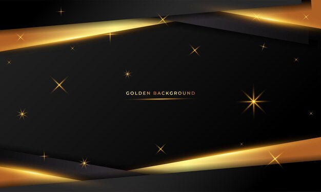 Goldener abstrakter hintergrund