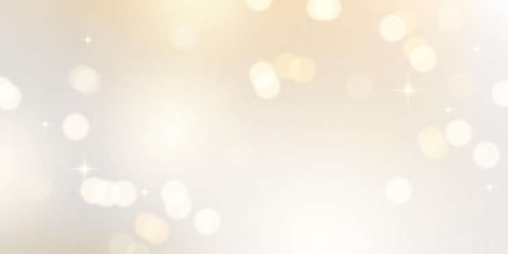 Vektor goldener bokeh-hintergrund mit glitzernden sternen, elegantes design, vektorgrafik