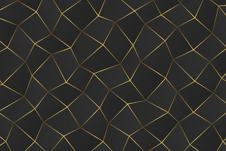 Vektor goldener geometrischer abstrakter hintergrund.