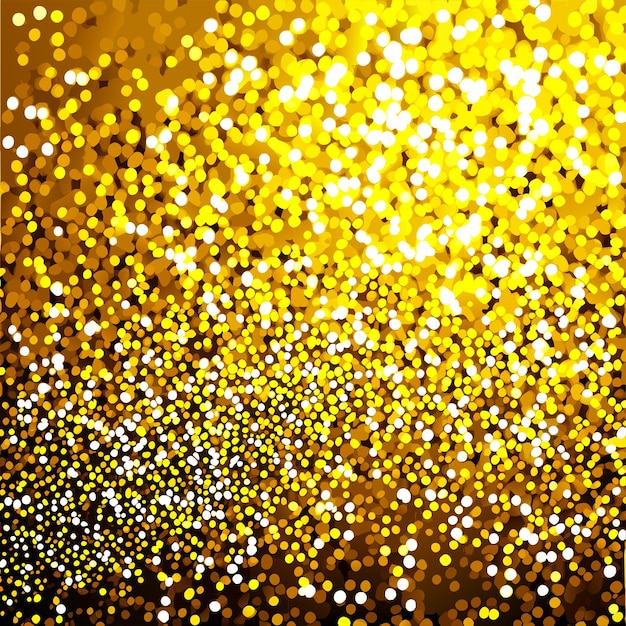 Vektor goldener glitzernden hintergrund