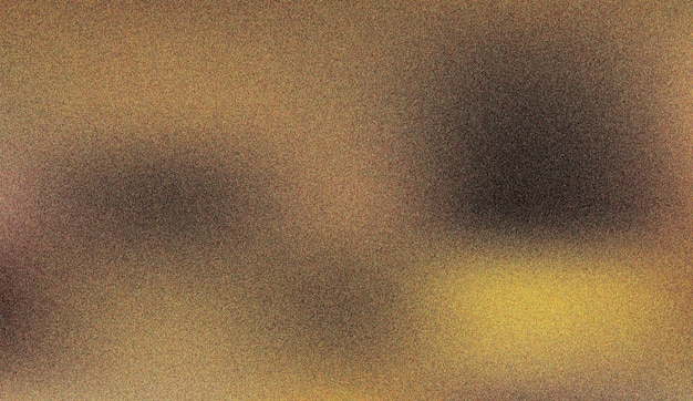 Goldener und brauner, körniger Hintergrund mit Retro-Digital-Noise-Effekt für Vintage-Design