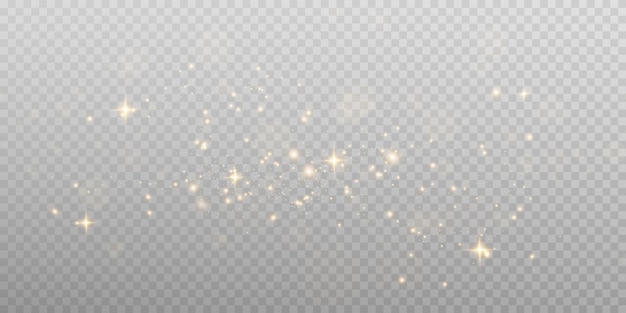 Goldenes staublicht png bokeh licht lichter effekt hintergrund weihnachten leuchtender staubhintergrund weihnachten leuchtendes licht bokeh konfetti und funkelnde overlay-textur für ihr design