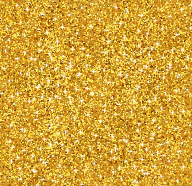 Goldglitter realistisch, Hintergrundillustration
