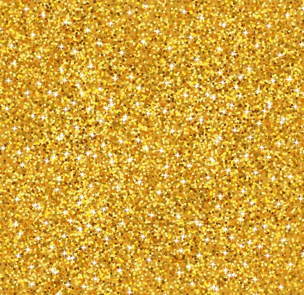 Goldglitter realistisch, Hintergrundillustration