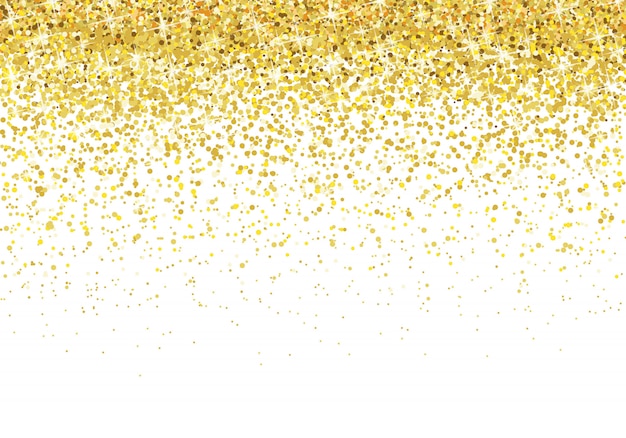 Goldglitterhintergrund