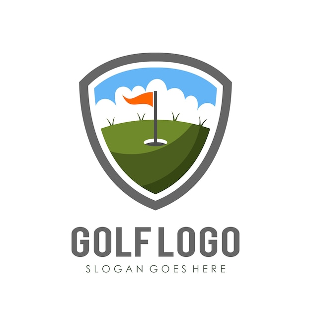 Golf-logo-design-vorlage